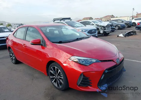 2018 Toyota Corolla Se from USA, damaged, VIN 2T1BURHE7JC021744